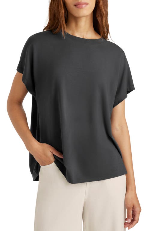 Splendid Tyra Dolman Sleeve Tencel® T-Shirt in Lead 