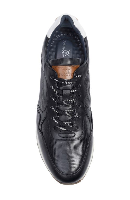 Anthony Veer Men's West Fashion Sneakers In Black