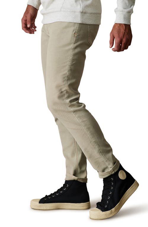 The Normal Brand Terry Five-pocket Tailored Fit Pants In Sand Dune