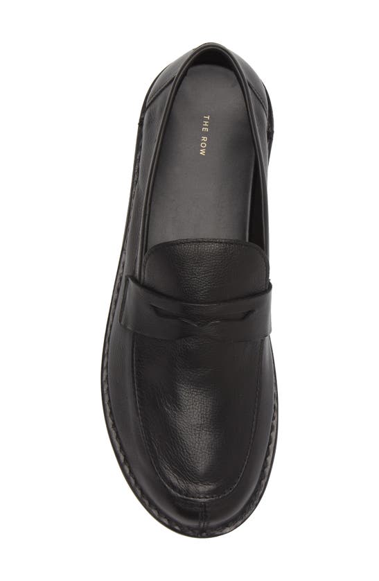 Shop The Row Cary Penny Loafer In Black