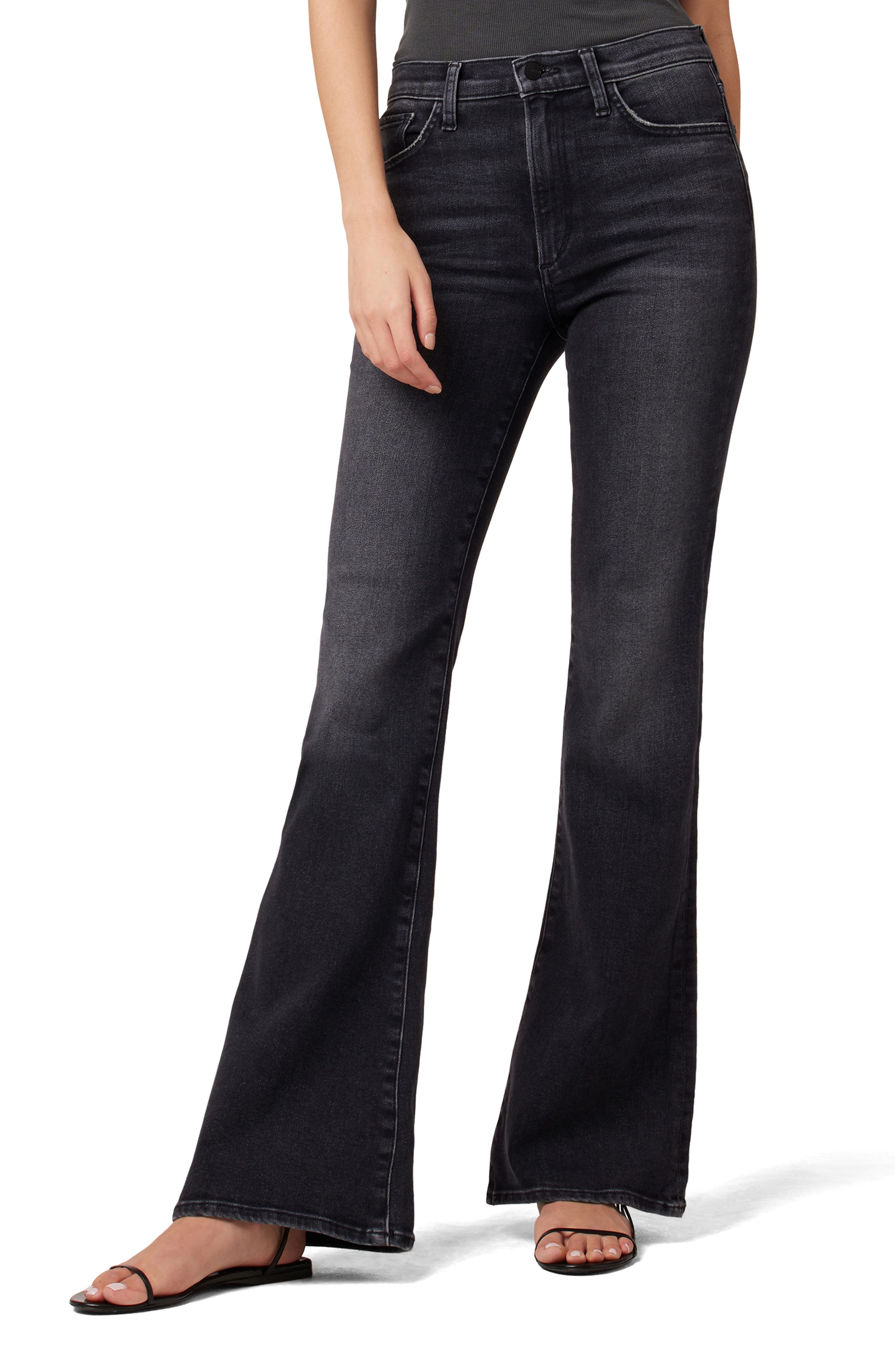 Joe's The Molly High Waist Flare Jeans in Shadowy