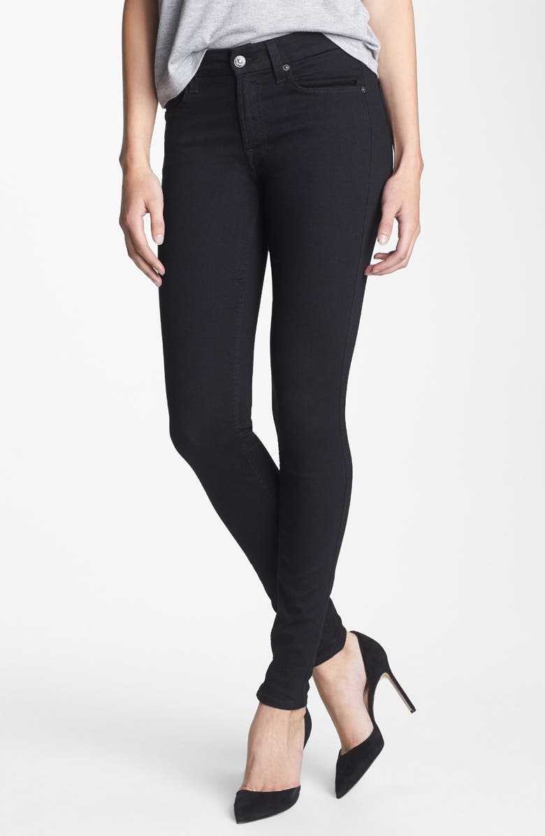 7 For All Mankind® Stretch Skinny Jeans (Elasticity Black) | Nordstrom