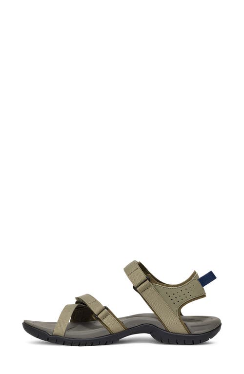 Shop Teva Verra Sandal In Burnt Olive Multi