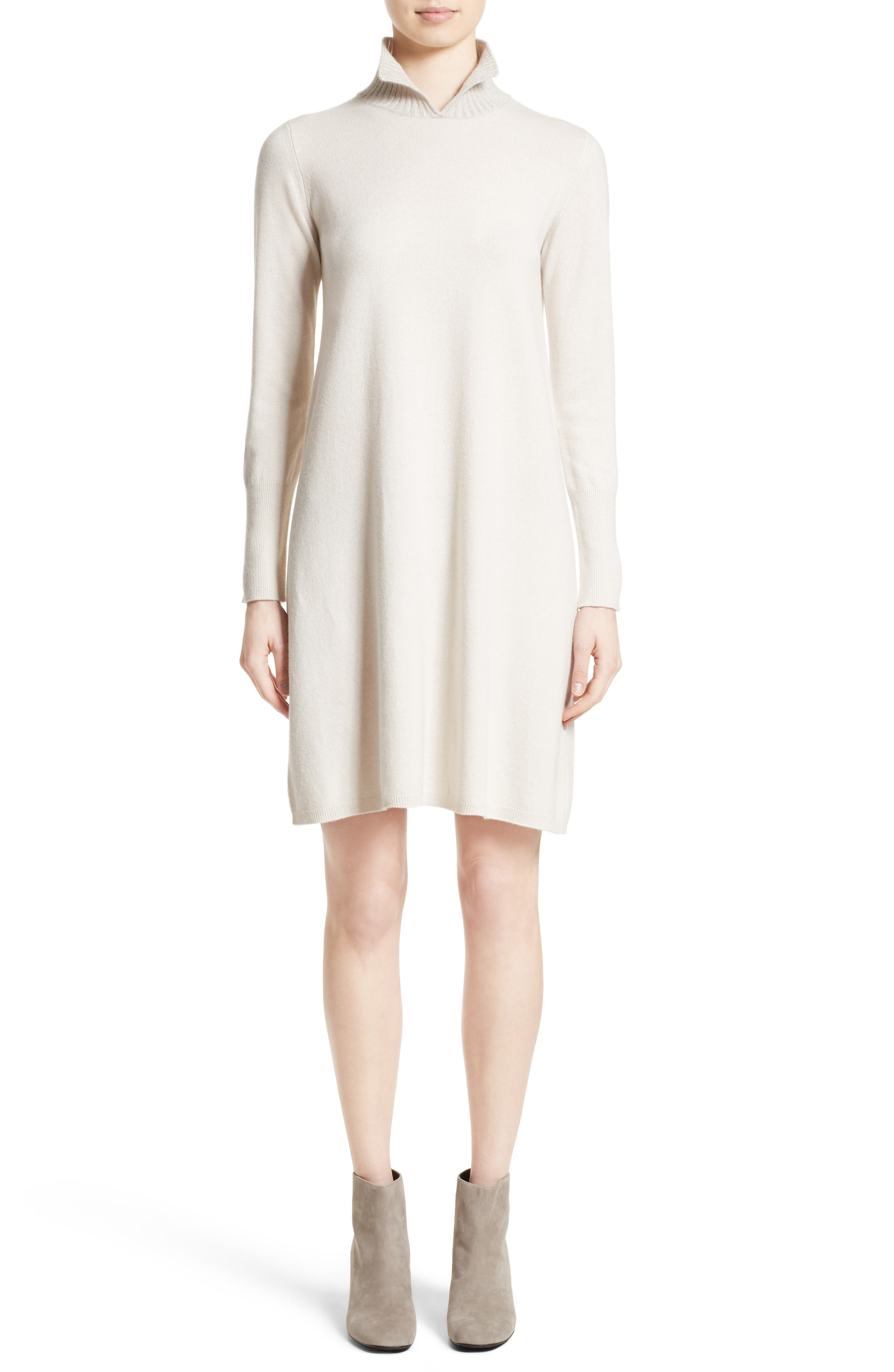 cashmere knit dress