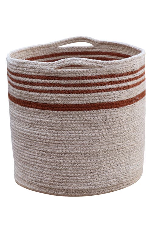 Lorena Canals Twin Woven Basket in Natural Toffee at Nordstrom