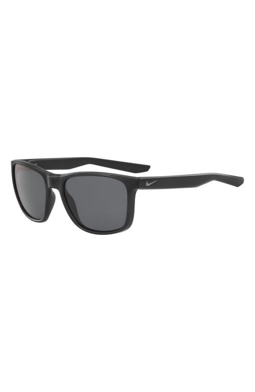 Nike Essential Endeavor Wraparound Sunglasses In Black