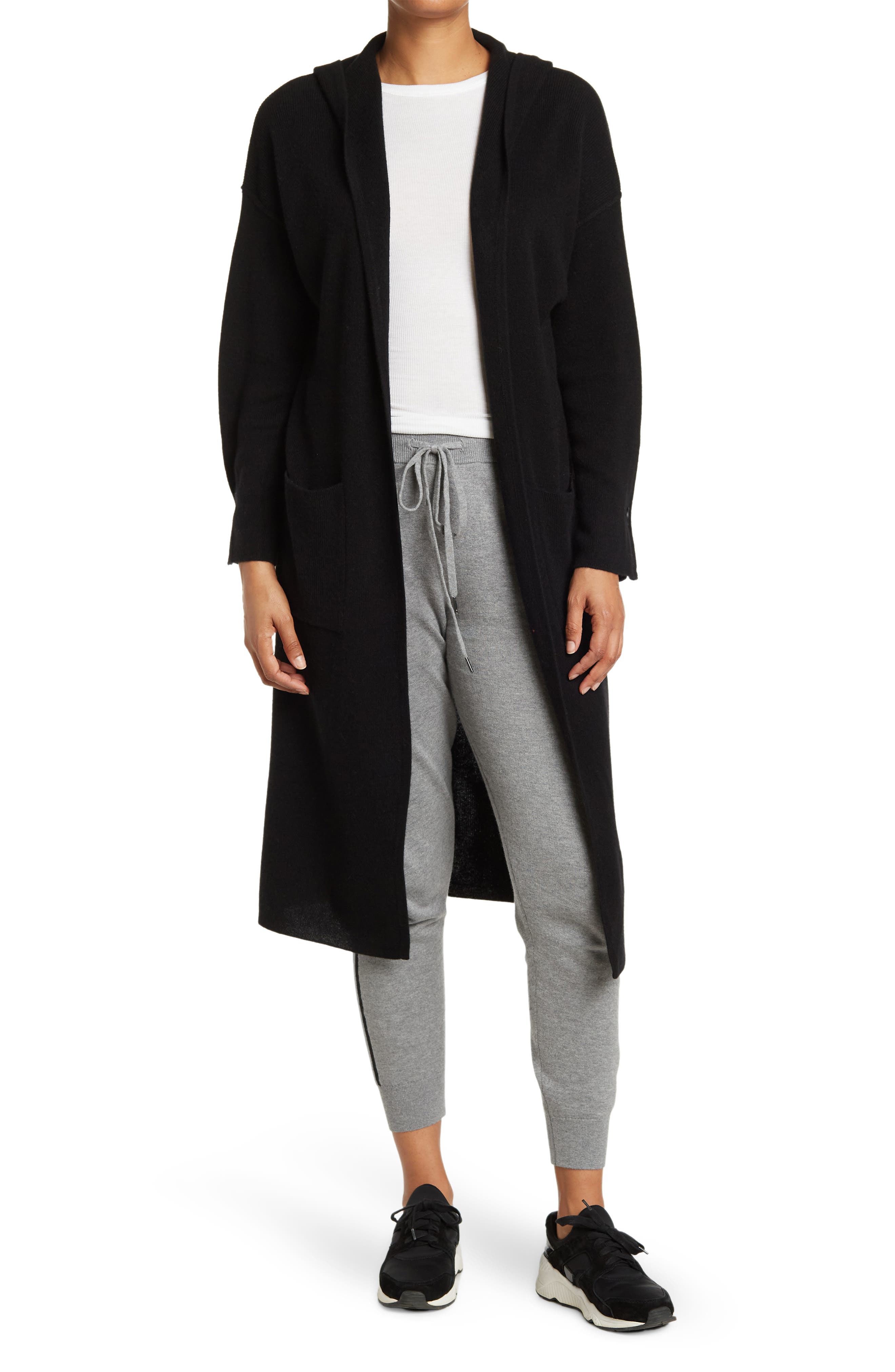 cashmere duster coat