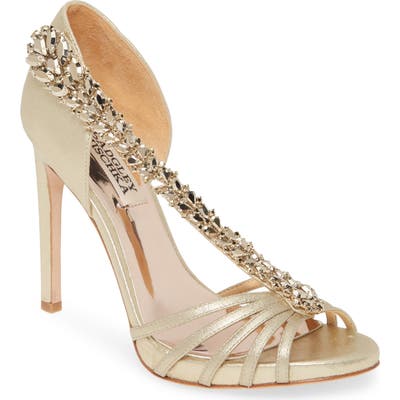 Badgley Mischka Emma Crystal Strap Sandal
