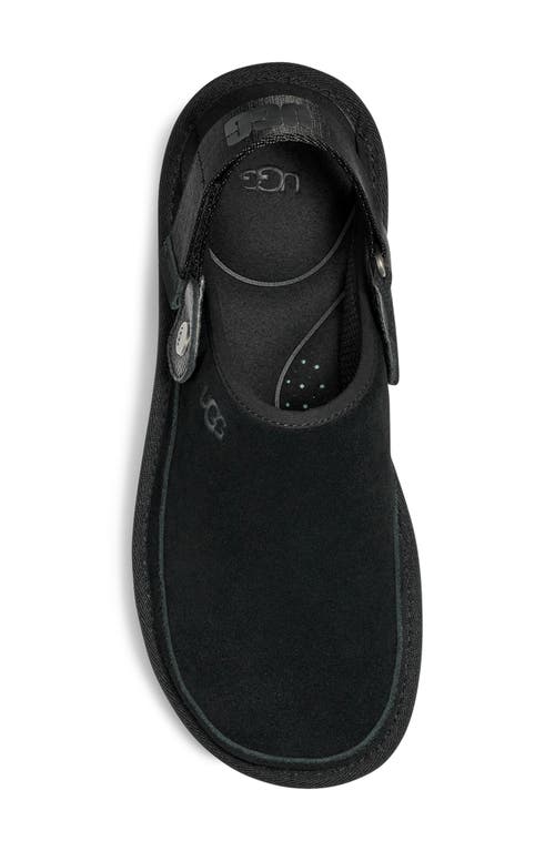 Shop Ugg ® Goldencoast Water Repellent Slingback Clog In Black