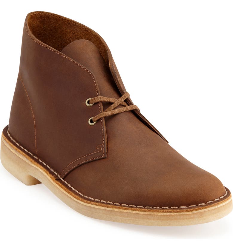 CLARKS<SUP>®</SUP> Originals 'Desert' Boot, Main, color, BROWN LEATHER
