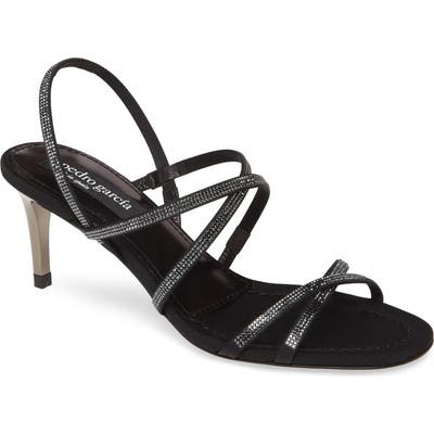 Pedro Garcia Xareni Crystal Embellished Slingback Sandal