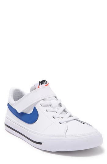 Nike Kids' Court Legacy Sneaker In White/game Royal