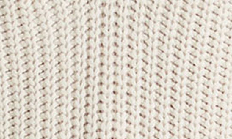 Shop Vince Shaker Stitch V-neck Sweater In Light White Sand