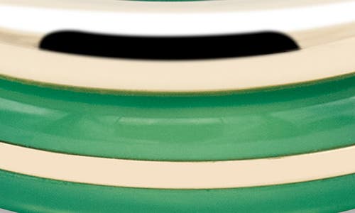 By Pariah Essential Set Of 2 Stack Rings In Green