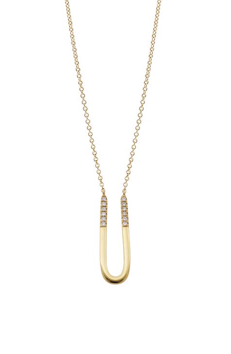 Nordstrom deals initial necklace