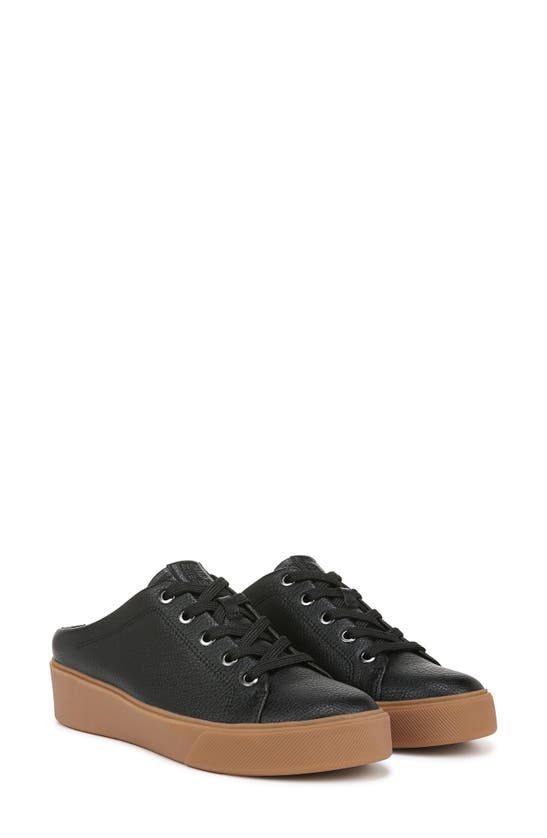 Naturalizer Morrison-mule Sneakers In Black Leather