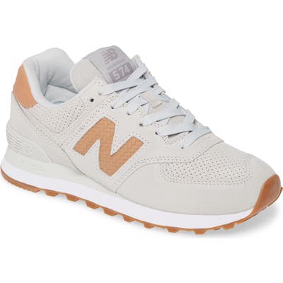 New Balance 574 Mono Sneaker, Ivory