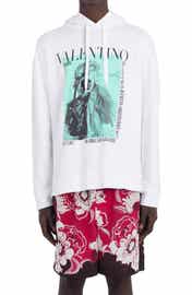 Fendi x Noel Fielding Script Embroidered Cotton T-Shirt | Nordstrom