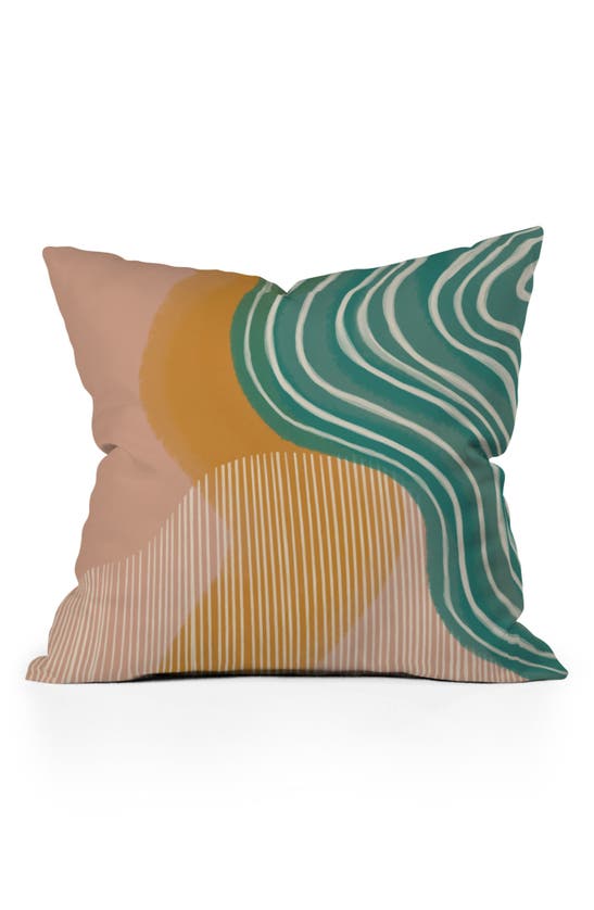 Shop Deny Designs Rachel Szo Morning Swim Outdoor Throw Pillow In Green