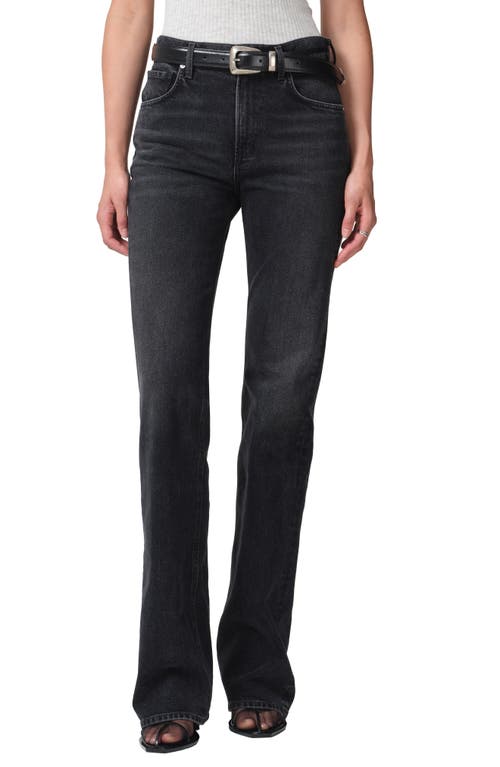 Citizen Of Humanity Vidia Mid-rise Bootcut Jeans In Stormy