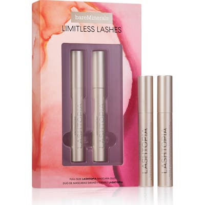 Bareminerals Limitless Lashes Full Size Lashtopia Mega Volume Mineral-Based Mascara Duo - No Color