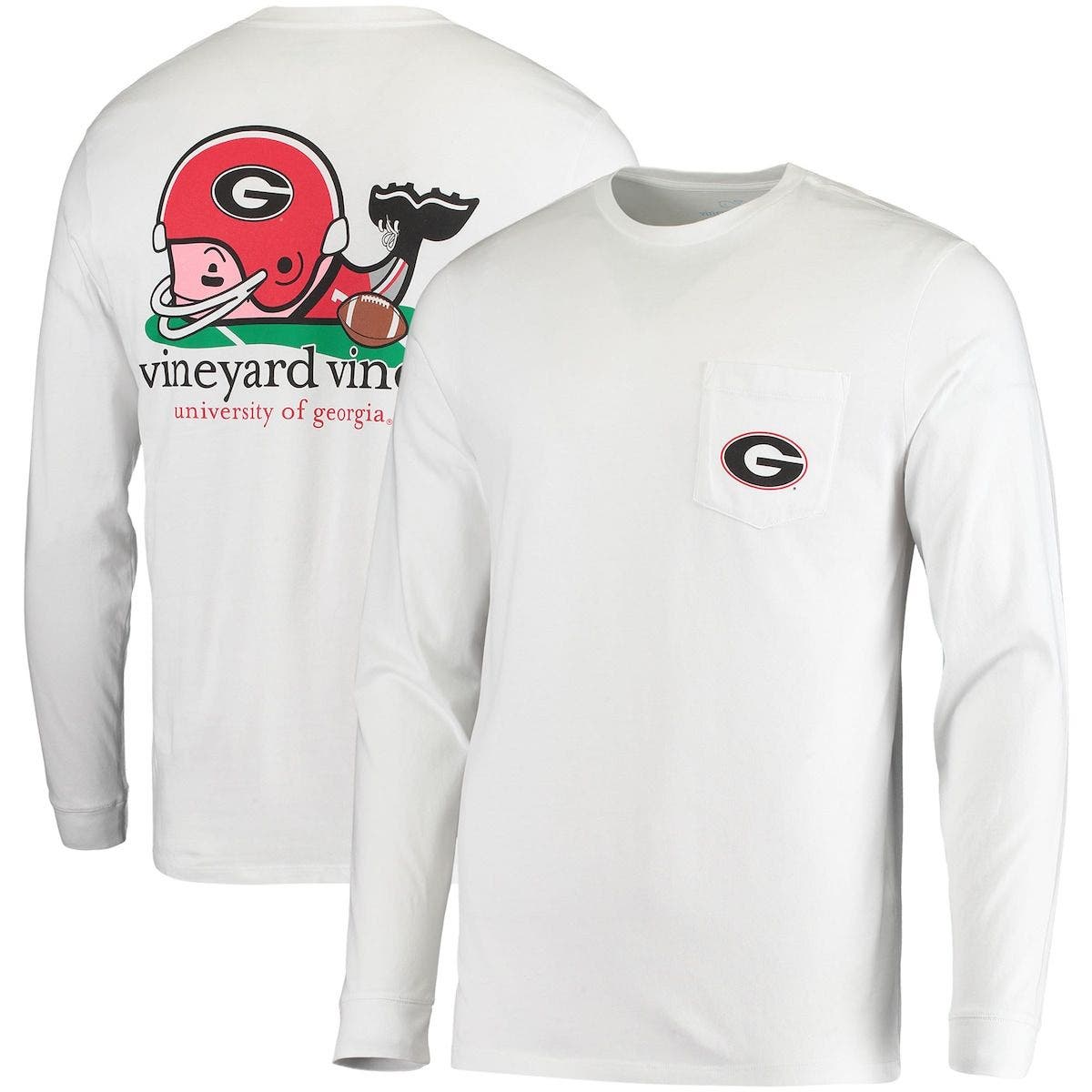 georgia bulldogs long sleeve polo