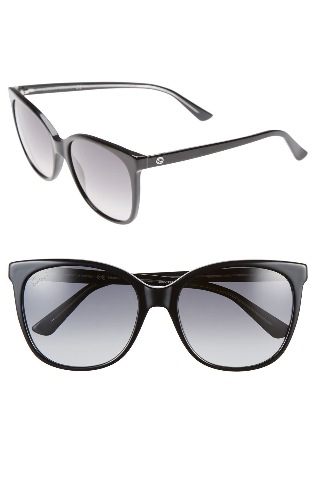 Gucci 56mm Cat Eye Sunglasses Nordstrom