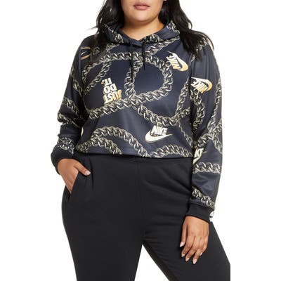 Plus Size Nike Sportswear Crop Hoodie (Plus)