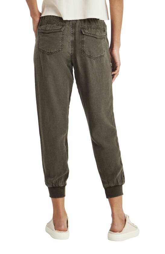 Shop Splendid Lakeside Jogger Pants In Olive