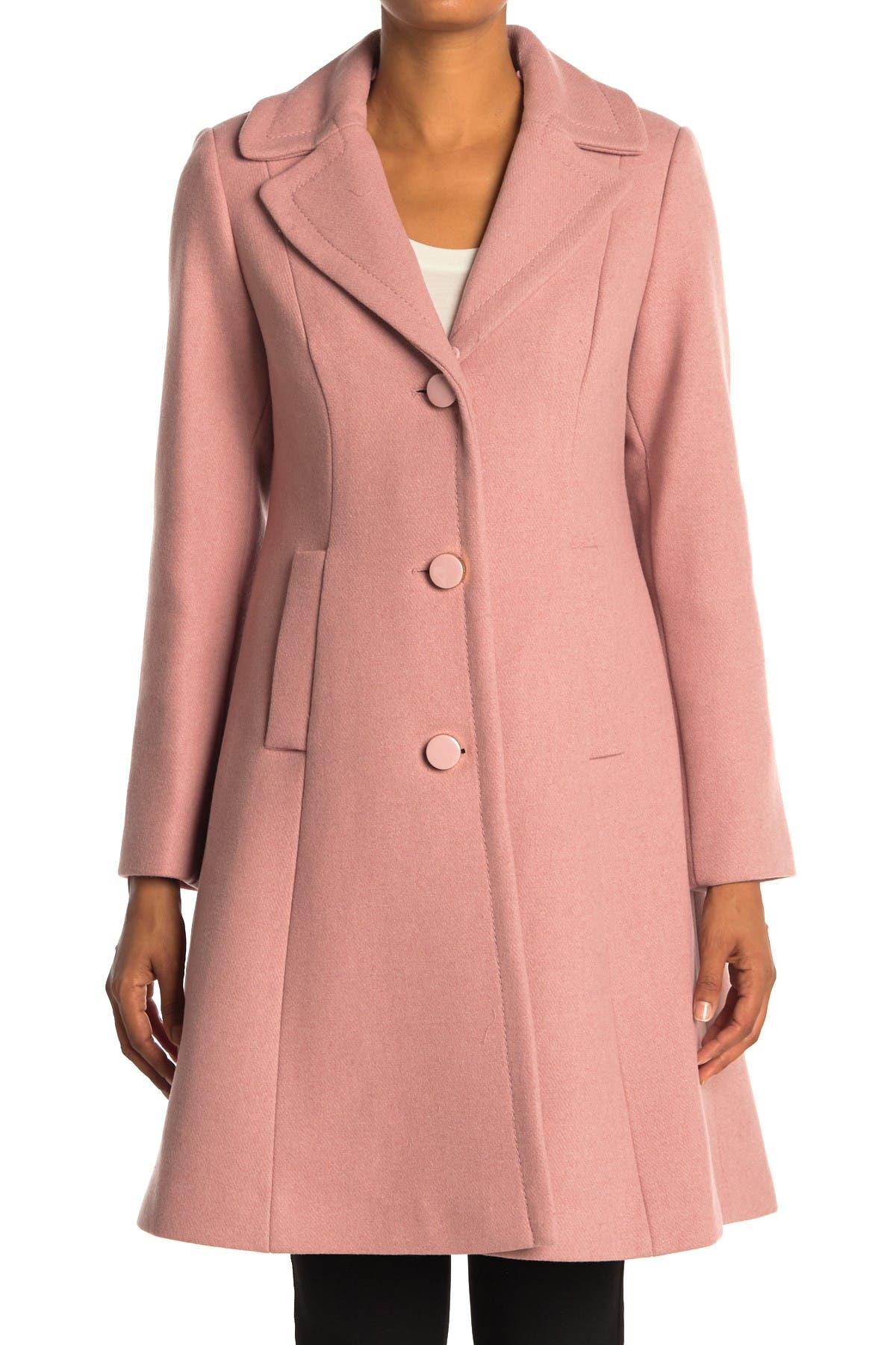 kate spade pink trench coat