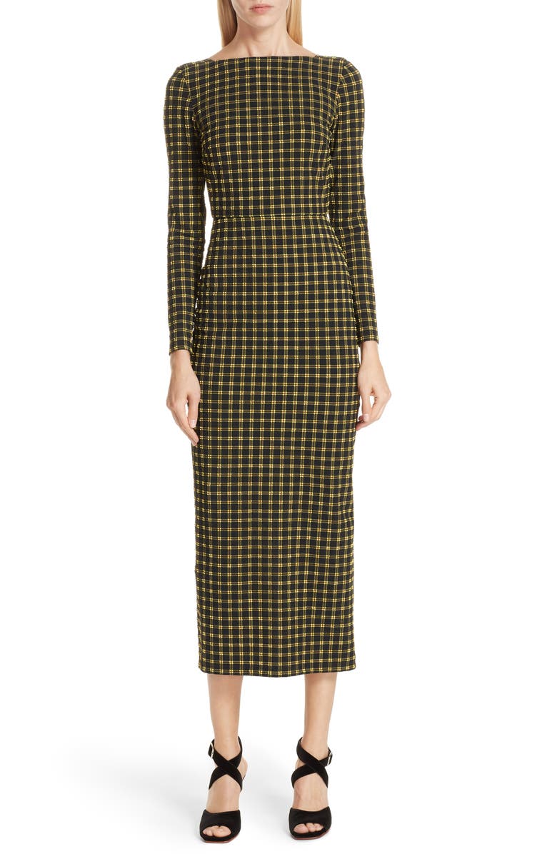 Rachel Comey Ryer Plaid Pencil Dress | Nordstrom