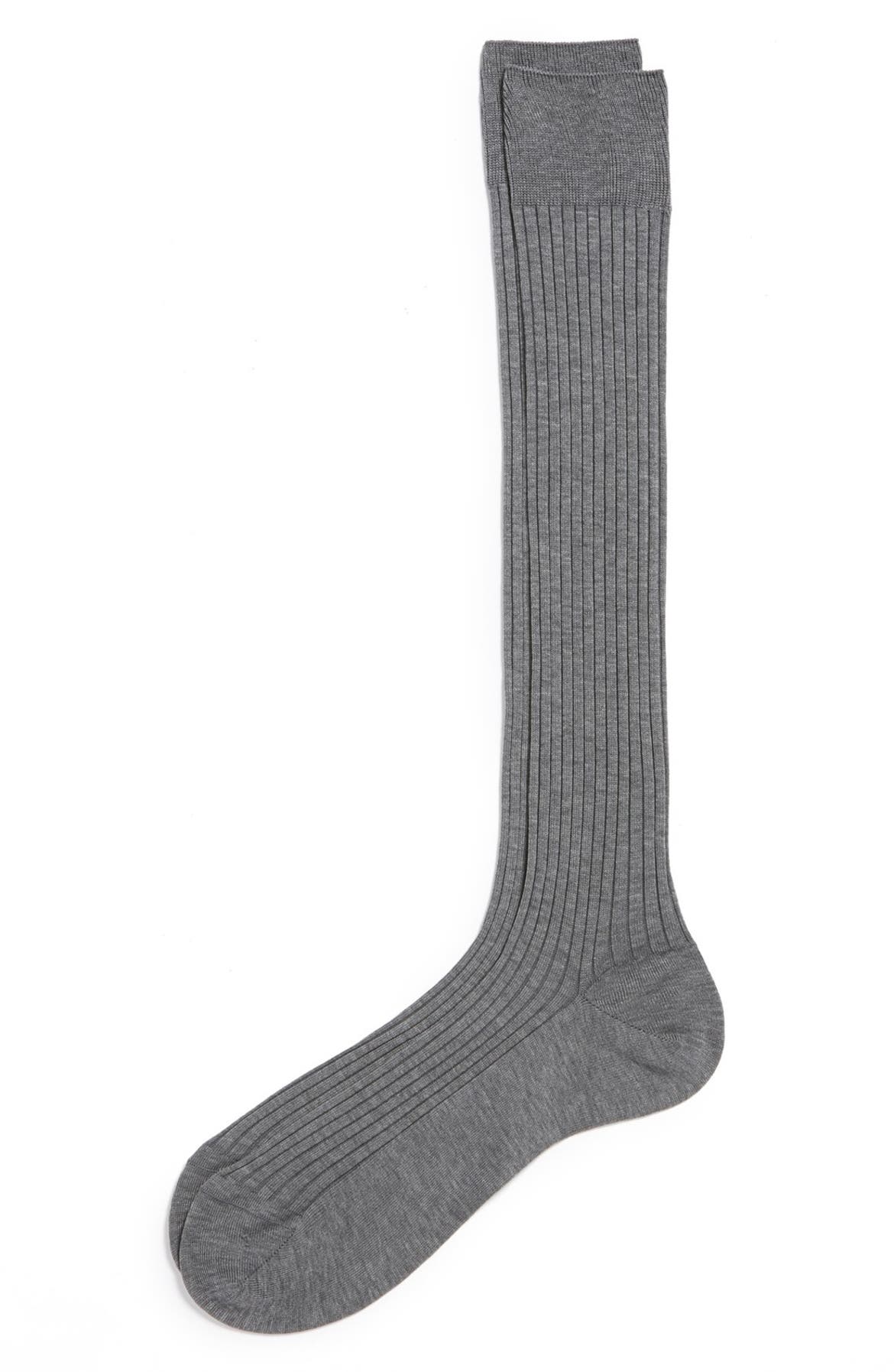 Pantherella Cotton Lisle Blend Over the Calf Socks | Nordstrom