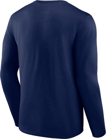 Toronto Maple Leafs Fanatics Branded Authentic Pro Primary Replen Long  Sleeve T-Shirt - Blue