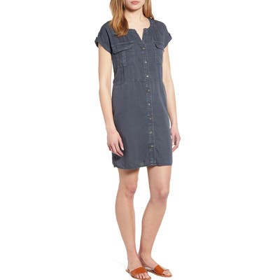 Caslon Utility Dress, Grey