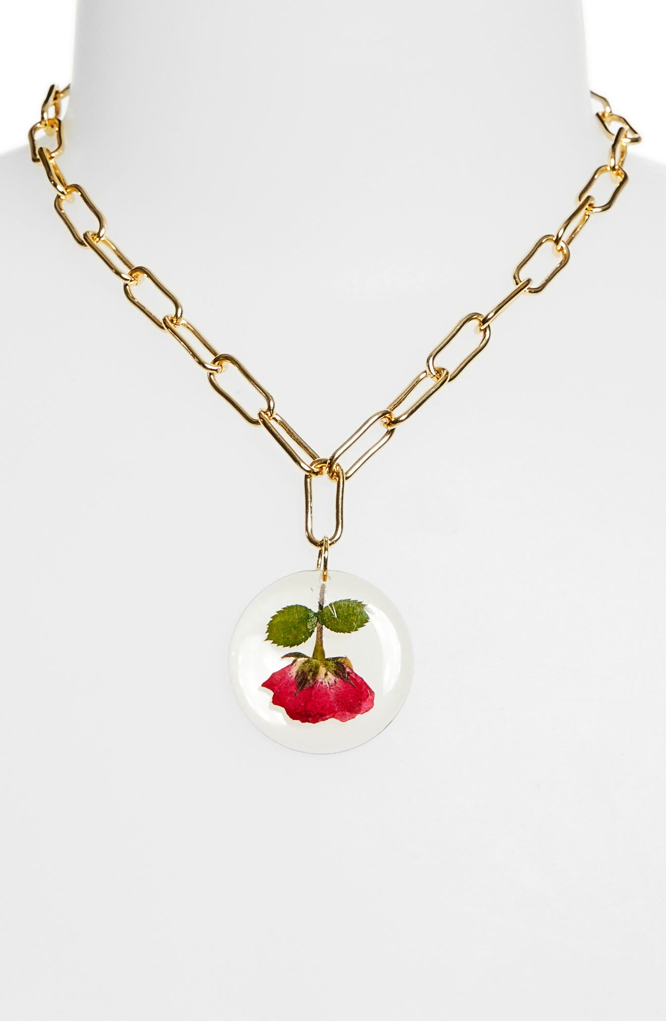 Dauphinette Phlox Flower Necklace