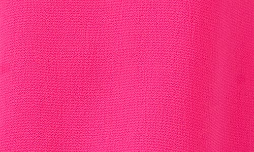 Cece Flutter Sleeve Top In Bright Rose