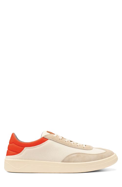 Shop Olukai Punini Sneaker In Off White/molten Orange