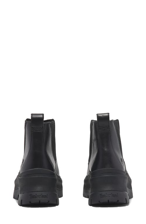 Timberland Roxie Lane Chelsea Boot In Black Full Grain