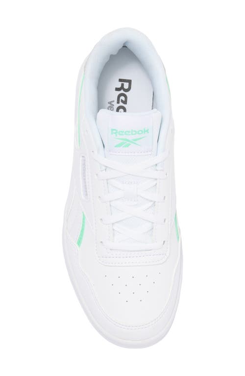 Shop Reebok Court Advance Sneaker In White/pure Grey/mint
