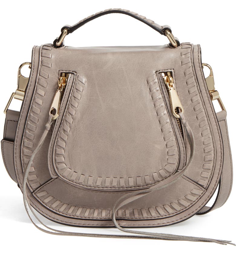 Rebecca Minkoff Small Vanity Leather Saddle Bag | Nordstrom