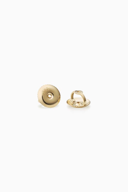Oradina Women's 14k Yellow Gold Shine Bright Diamond Mini Studs In Yellow Gold