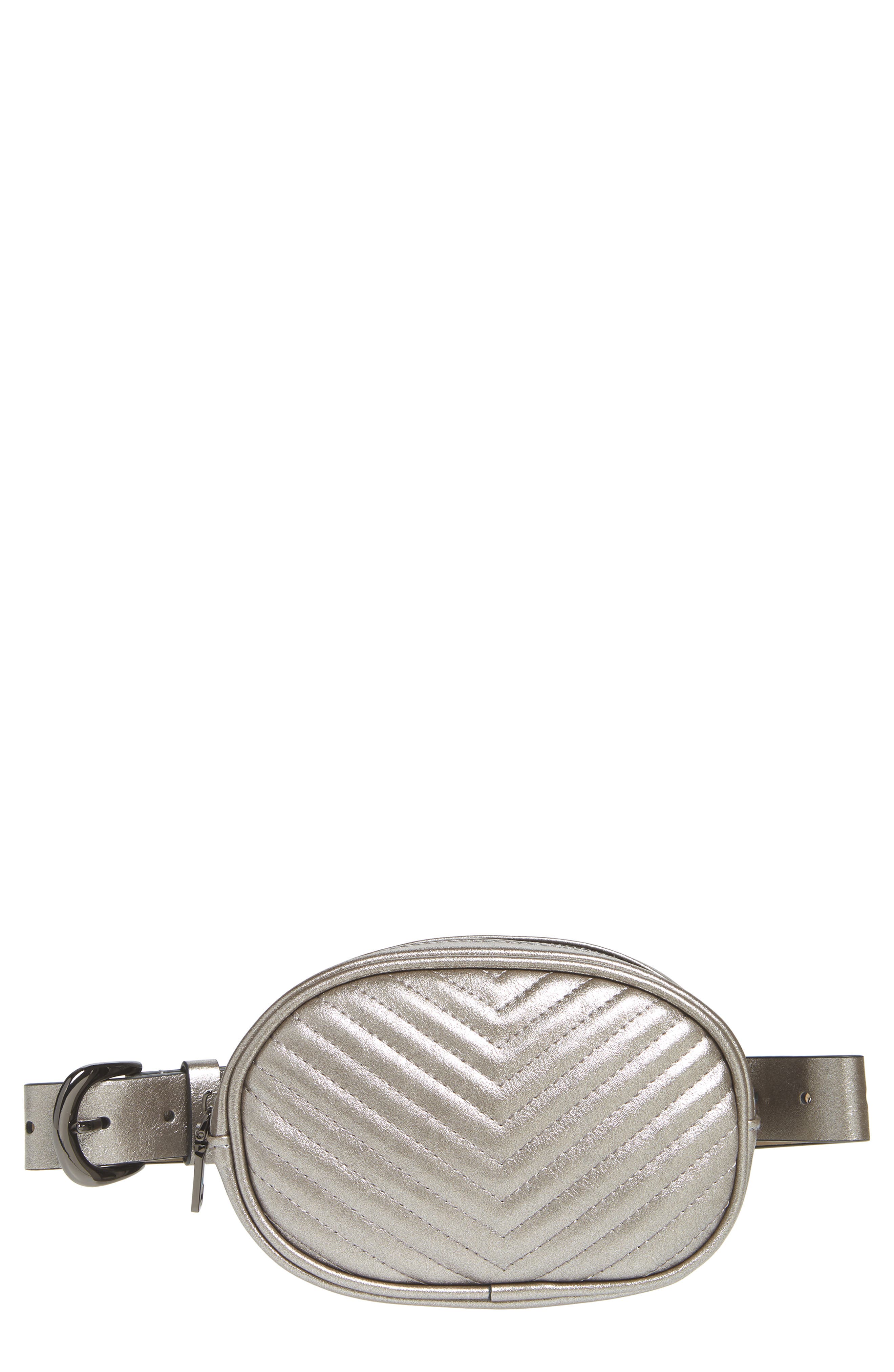 steve madden chevron belt bag