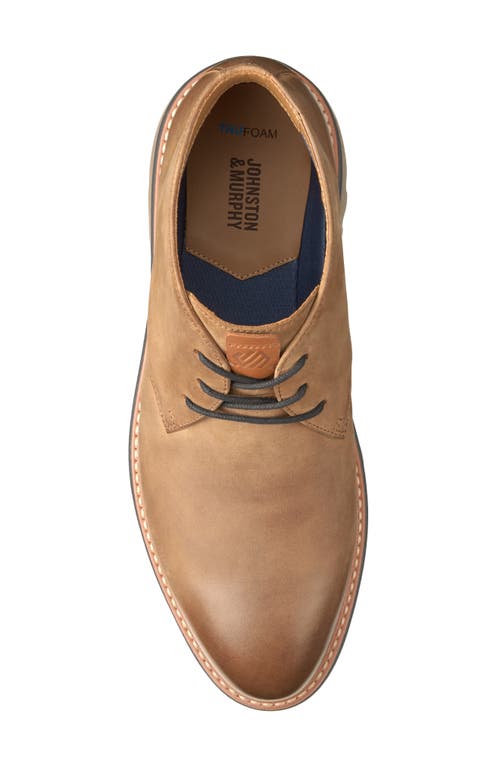 Shop Johnston & Murphy Braydon Chukka Boot In Brown Oiled Full Grain