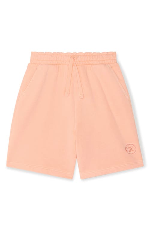 The Sunday Collective Kids' Natural Dye Everyday Shorts Peach at Nordstrom,