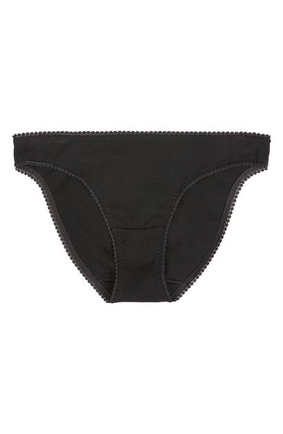 Click to view more detailed imagery on our partner's website On Gossamer 3-pack Cotton Hip Bikinis In Black