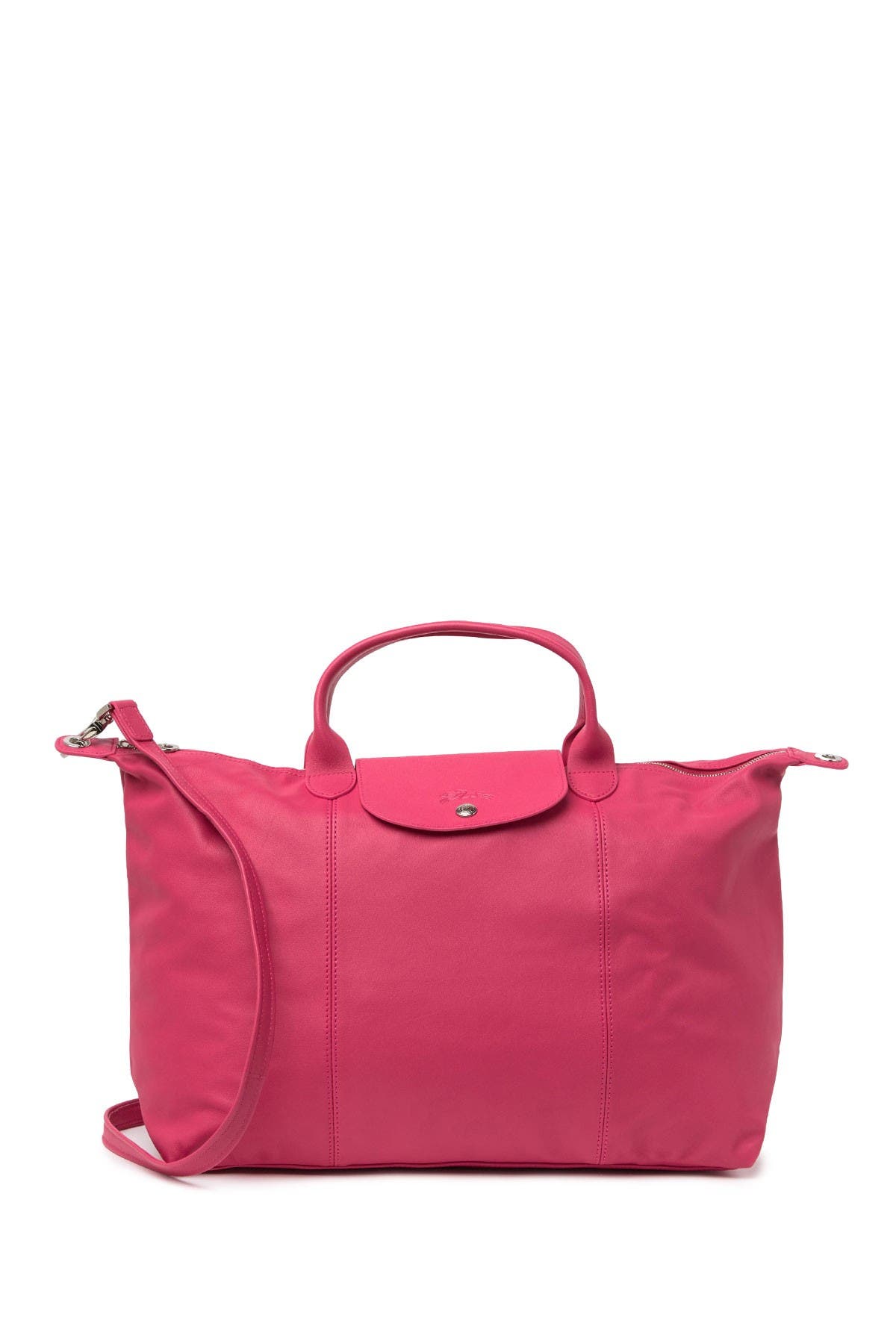 LONGCHAMP | Large Leather Shoulder Bag 