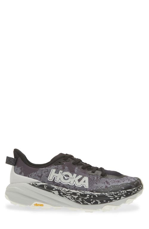 Hoka Speedgoat 5 Gtx Trail Running Shoe In Black/stardust