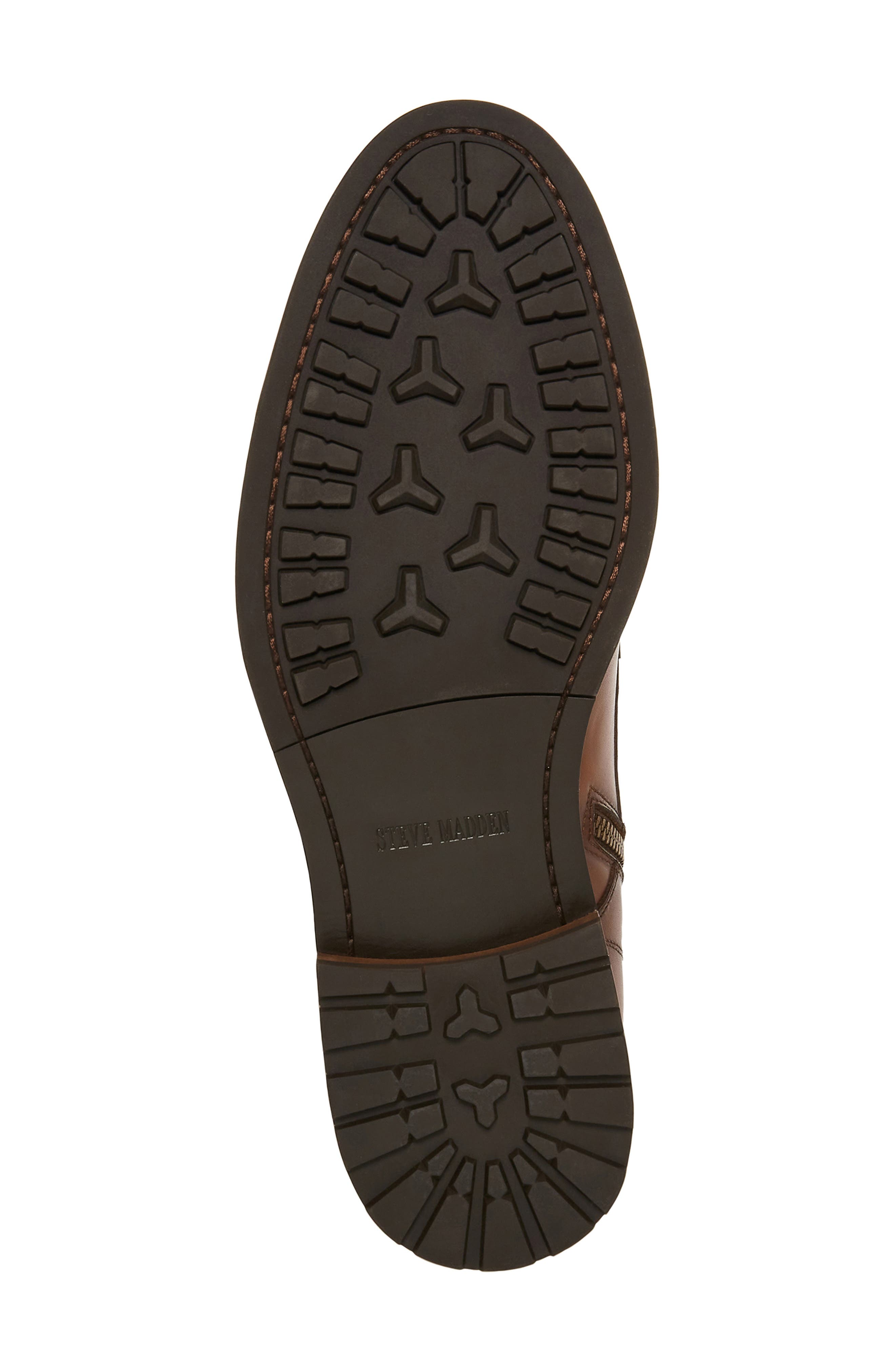 Steve Madden Daylon Cap Toe Derby Boot Men’s 10 Leather Brown Side Zip Amazon.com | Steve Madden Men main image 3