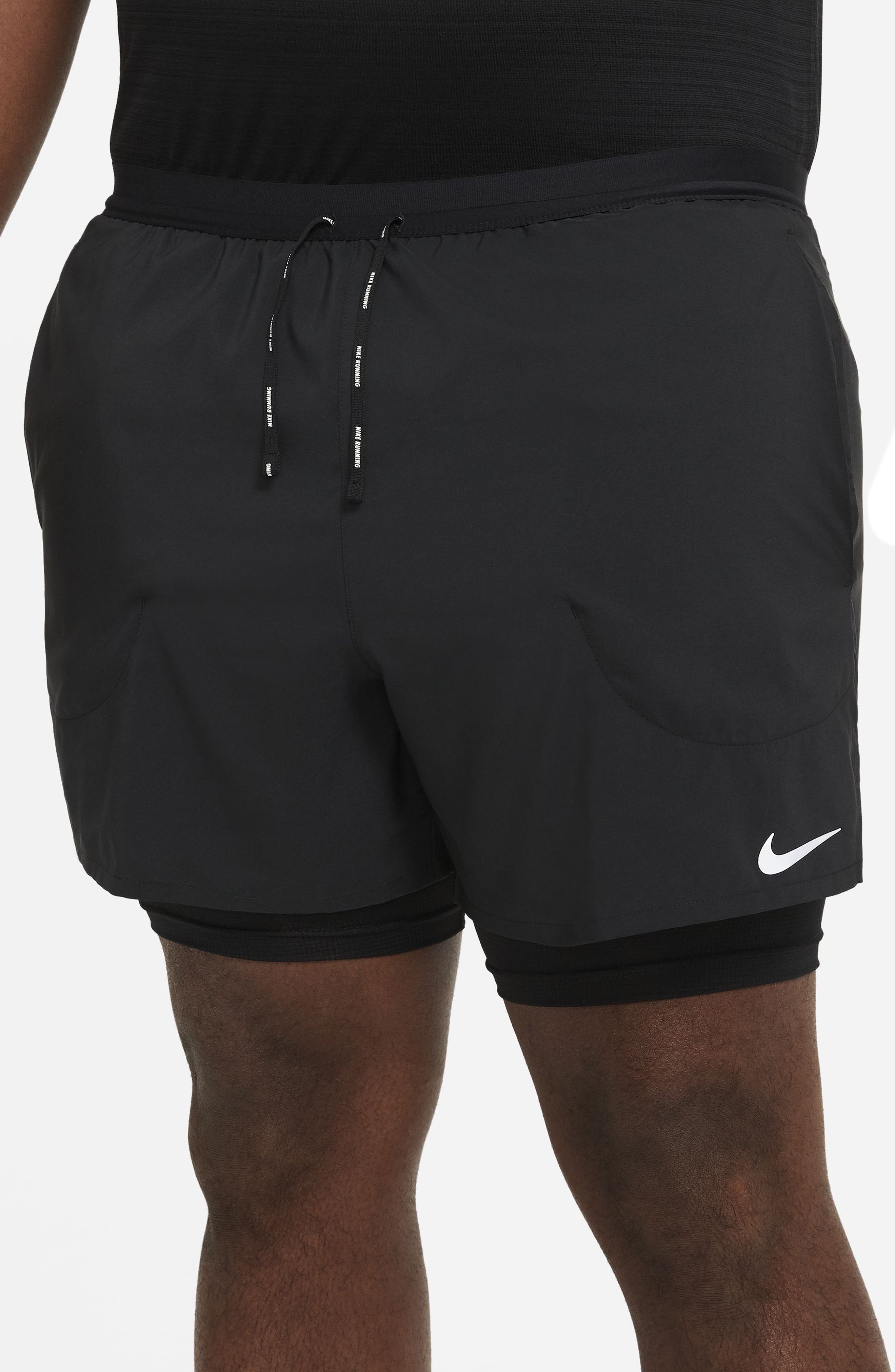 nike running shorts with zipper pocket