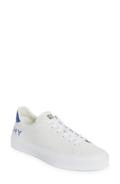 Givenchy City Sport Low Top Sneaker White/Blue at Nordstrom,